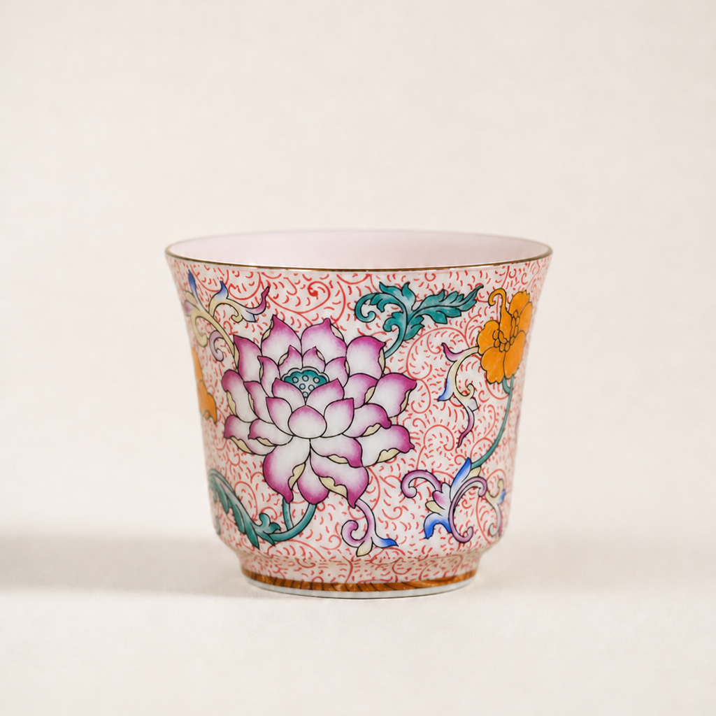 Locale Kapaklı Çay Kasesi ve Fincan Mini Set