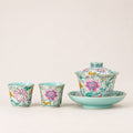 Locale Kapaklı Çay Kasesi ve Fincan Mini Set